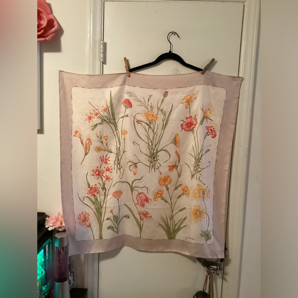 Vintage Jim Thompson Silk Scarf